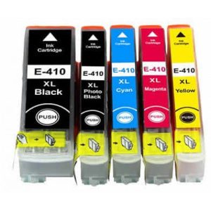 EPSON 410XL T410 COMBO PACK 5 INK CARTRIDGES