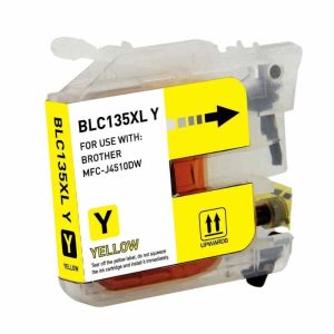 Brother LC135 Yellow Ink Cartridge High Yield Compatible