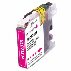 BROTHER LC233 MAGENTA INK CARTRIDGE COMPATIBLE