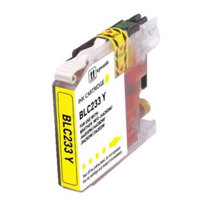 BROTHER LC233 YELLOW INK CARTRIDGE COMPATIBLE