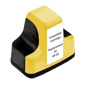 HP 02 INK CARTRIDGE YELLOW COMPATIBLE