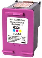 HP63xl HP 63xl Tri Color Ink Cartridge Compatible